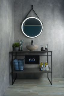 Раковина Gid Mnc489 54437 накладная под камень глянцевая 32x32x14